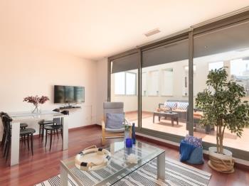 Charming terrace apartment on Paseo de Gracia